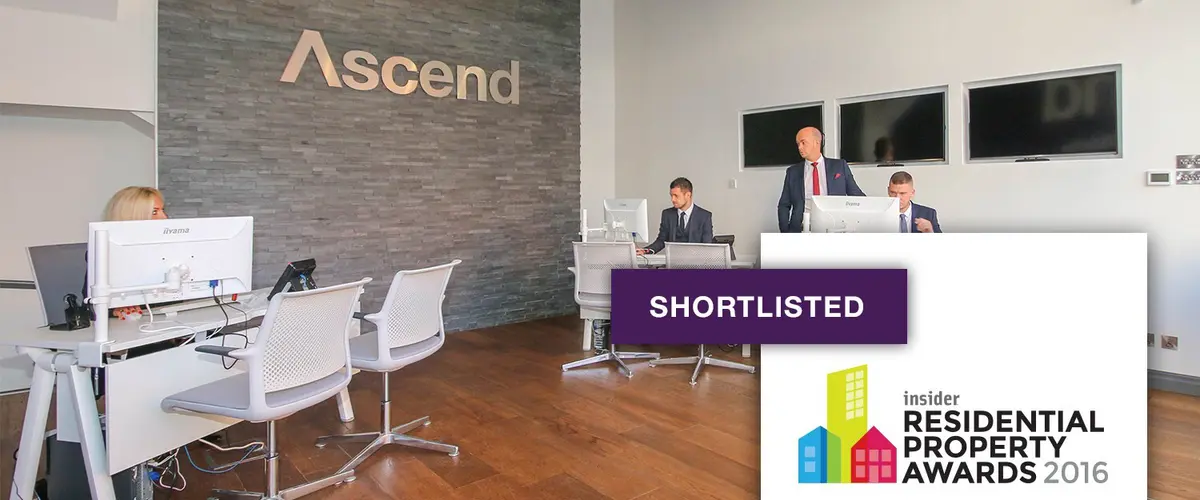 Shortlisted for sales lettings agent of the year